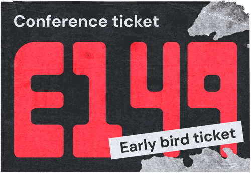Conference Ticket £149 - Early Bird