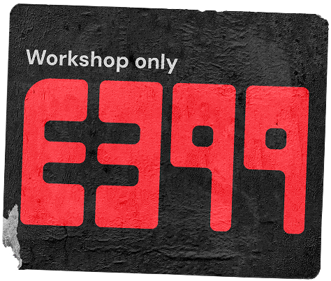 Workshop only £399